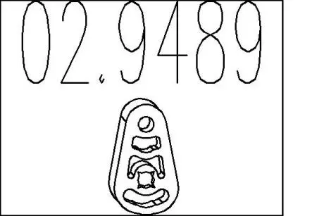 Елемент монтажний MTS 02.9489