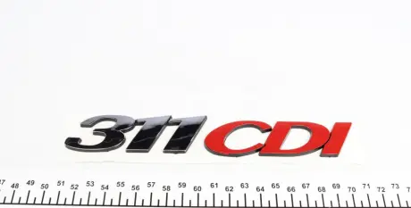 Надпись "311CDI" ROTWEISS RWS1441