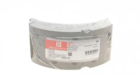 Накладки колодок ROTWEISS RW42080
