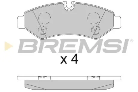 Тормозные колодки зад. MB Sprinter (W907) 18- (Brembo) BREMSI BP3848