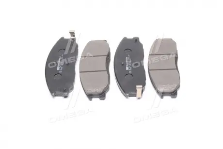 Колодки тормозные дисковые (пр-во, Korea) SPEEDMATE SM-BPH027