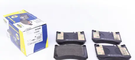 Колодки тормозные ICER 182080