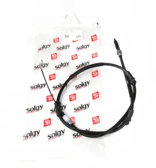 Трос ручника (задній) VW T5 09- (1631/1273mm) (4x4) SOLGY 219019