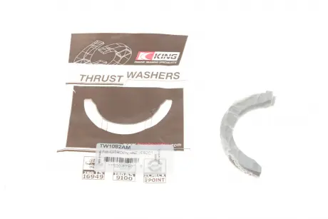 Полукольца упорные CITROEN/OPEL/PEUGEOT \&#039;\&#039;1.2THP EB2 King TW1082AM (фото 1)