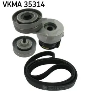 Комплект поликлиновый (ремень+ролики)) SKF VKMA 35314