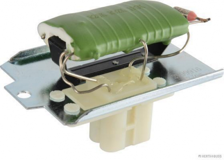 Резистор вентилятора печки, постоянный JAKOPARTS 75614919 (фото 1)