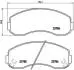 Гальмівні колодки дискові P99 003