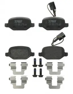 Гальмівні колодки, дискові. TRW GDB1881 (фото 1)