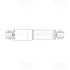 Амортизатор Dodge Caravan (07-)/Chrysler Voyager (07-) задн. газ. (AG 03520) Tri Trialli AG03520 (фото 2)