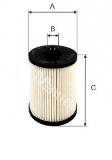 Фільтр паливний LT 2.8TDI 02- (AUH/BCQ) M-FILTER DE 3156