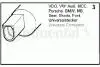 Насос склоомивача AUDI/BMW/IVECO/SEAT/SKODA/VW A4,TT,3,5,X3,Octavia,Caddy,Transporter 95- Vdo 246-082-008-025Z (фото 2)