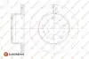 Диск тормозной задний Jamper3-Boxer3 DIAM 300 EP 22 05,12,2013- (1676014480) Eurorepar