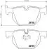 Тормозные колодки зад. BMW 5(E60)/5 (E61)/6 (E63)/6(E64) 2.0/3.0D 01-10 HELLA 8DB355010-471 (фото 4)