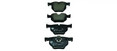 Гальмівні колодки зад. BMW 5(E60)/5 (E61)/6 (E63)/6(E64) 2.0/3.0D 01-10 HELLA 8DB355010-471
