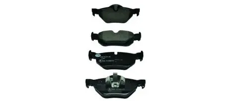 Тормозные колодки зад. BMW 3(E90)/1(E81) 04-13 (ATE) (123x43,6x17,3) HELLA 8DB355011-301