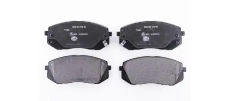 Гальмівні колодки перед. Kia Carens 07-/Sportage 04- (mando) HELLA 8DB355012-961