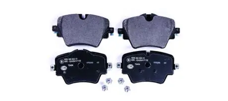 Колодки тормозные передн. F40/F45/F46/G20/F90/G31/F97 14- HELLA 8DB355023-131