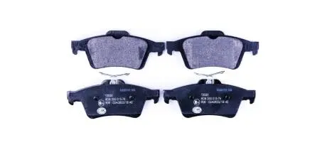 Колодки тормозные задние Ford Focus II/C-Max 03-12 (ATE) HELLA 8DB355015-761