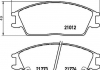 Тормозные колодки перед. Hyundai Accent/Getz 94-10 HELLA 8DB355006-271 (фото 2)
