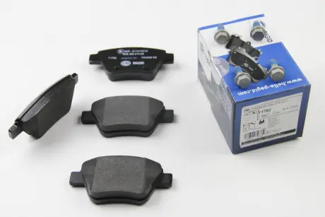 Тормозные колодки зад. Caddy/Jetta 10-/Golf 09-13 HELLA 8DB355014-021
