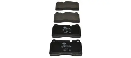Тормозные колодки перед. VW Touareg 02- (brembo) HELLA 8DB355011-851 (фото 1)