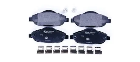 Гальмівні колодки перед. Peugeot 308 07- (Bosch) HELLA 8DB355013-911