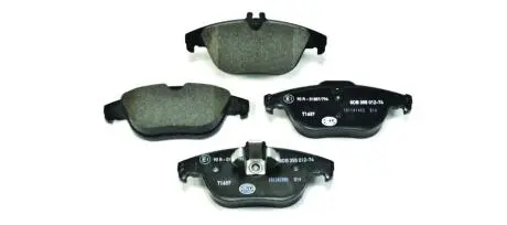 Тормозные колодки зад. MB W204 1.8-2.3 07- (ATE) HELLA 8DB355012-741