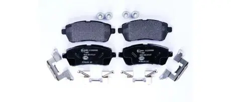 Гальмівні колодки перед. Fiesta VI 08- 1.0-1.6 HELLA 8DB355013-211