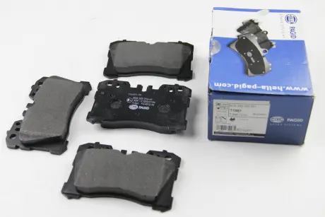 Тормозные колодки перед.LEXUS LS 4.6/5.0H 06- HELLA 8DB355006-661