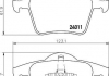 Тормозные колодки зад. Volvo XC90 02-10 (ATE) HELLA 8DB355010-801 (фото 2)