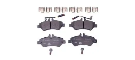 Тормозные колодки зад. Sprinter/Crafter 06- HELLA 8DB355005-351