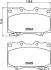 Гальмівні колодки перед. Land Cruiser/Lexus LX 470 98-08 HELLA 8DB355009371 (фото 4)