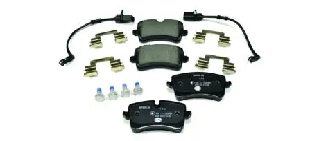 Колодки тормозные дисковые комплект; задн. HELLA 8DB355015201