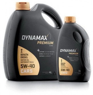 Масло моторное ULTRA 5W40 (1L) Dynamax 501602