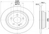 Тормозной диск зад. W447 14- (PRO) HELLA 8DD355122-441 (фото 4)