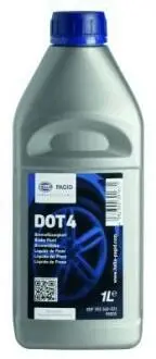 Тормозная жидкость DOT4 (1L) HELLA 8DF355360-021