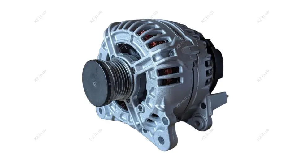Генератор восстановленный /140A, 6PV/ AUDI A1 (8X1) 10-15, A3 (8P1) 07-12; SKODA RAPID 12-15 MSG CA2190IR (фото 1)
