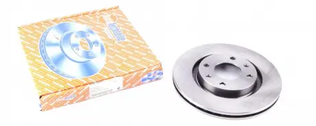 Диск гальмівний, передній AUTOTECHTEILE 504 0007