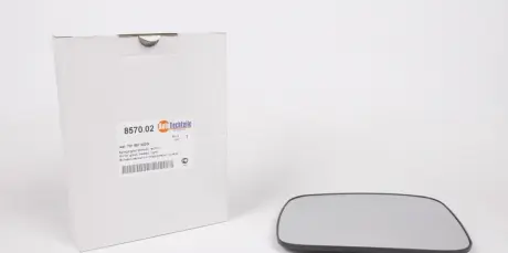 Вставка дзеркала з підігрівом, права AUTOTECHTEILE 385 7002 (фото 1)