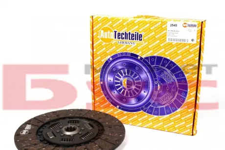 Диск сцепления AUTOTECHTEILE 100 2545