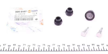 Ролик двери AUTOTECHTEILE 505 0107