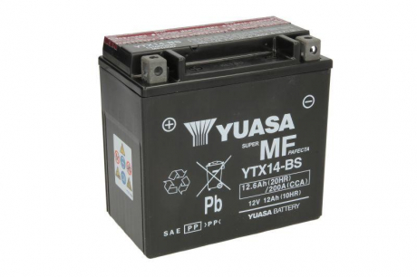 Аккумулятор Yuasa YTX14BSYUASA (фото 1)