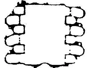 Фото 1 - прокладка коллектора двигателя арамидная BGA MG8375 Прокладка коллектора двигателя арамидная BGA MG8375 (фото 1)