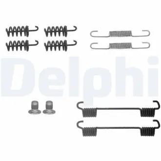 DELPHI Р/к барабанних гальм. колодок ручника (ATE) CHRYSLER CROSSFIRE MAYBACH 57 MERCEDES C (C204), C (CL203), C T-MODEL (S203), C T-MODEL (S204), C (W203), C (W204), CLC (CL203), CLK (A209), CLK (C209) 1.6-6.2 05.00- Delphi LY1360