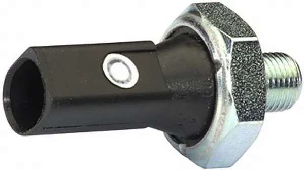 Датчик тиску масла (1,2-1,6Бар, 1 pin, чорн) AUDI A6 C5 SEAT CORDOBA, LEON SKODA OCTAVIA I VW BORA I, NEW BEETLE, TRANSPORTER T4 1.6-2.8 07.90-12.10 HELLA 6ZL 008 280-051 (фото 1)
