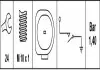 Датчик тиску масла (1,2-1,6Бар, 1 pin, чорн) AUDI A6 C5 SEAT CORDOBA, LEON SKODA OCTAVIA I VW BORA I, NEW BEETLE, TRANSPORTER T4 1.6-2.8 07.90-12.10 HELLA 6ZL 008 280-051 (фото 2)