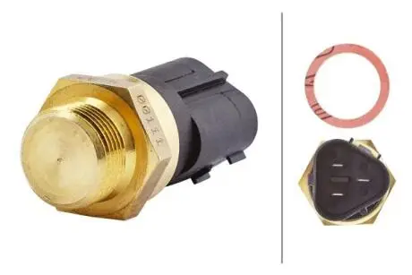 VW Датчик включения вентилятора Audi A3,Skoda Fabia,Octavia,Roomster,Caddy III,Golf IV,V,Polo,Touareg 4.2/6.0 HELLA 6ZT 007 800-111