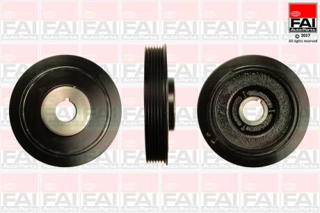FIAT Шкив коленчатого вала Scudo 99-,Citroen Berlingo,C5/8,Jumpy,Peugeot 206/807,Expert FAI FVD1007