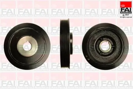 FIAT Шкив коленчатого вала Scudo 99-,Citroen Berlingo,C5/8,Jumpy,Peugeot 206/807,Expert FAI FVD1007