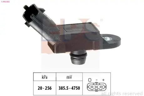 Датчик впуск. колектора Eps 1.993.055